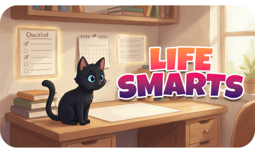 Life Smarts personal safety and habits icon