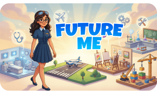 Future Me careers and goals icon