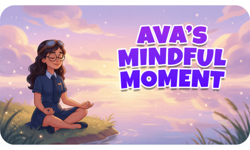 Ava's Mindful Moment emotional balance icon